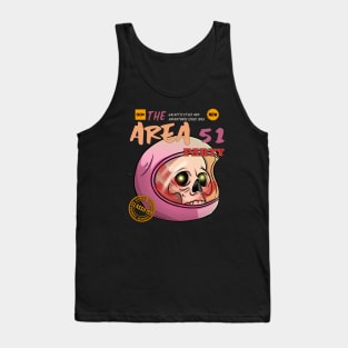 Astronaut Skeleton Skull Party in Space Tank Top